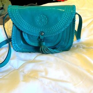 Patricia Nash turquoise bag